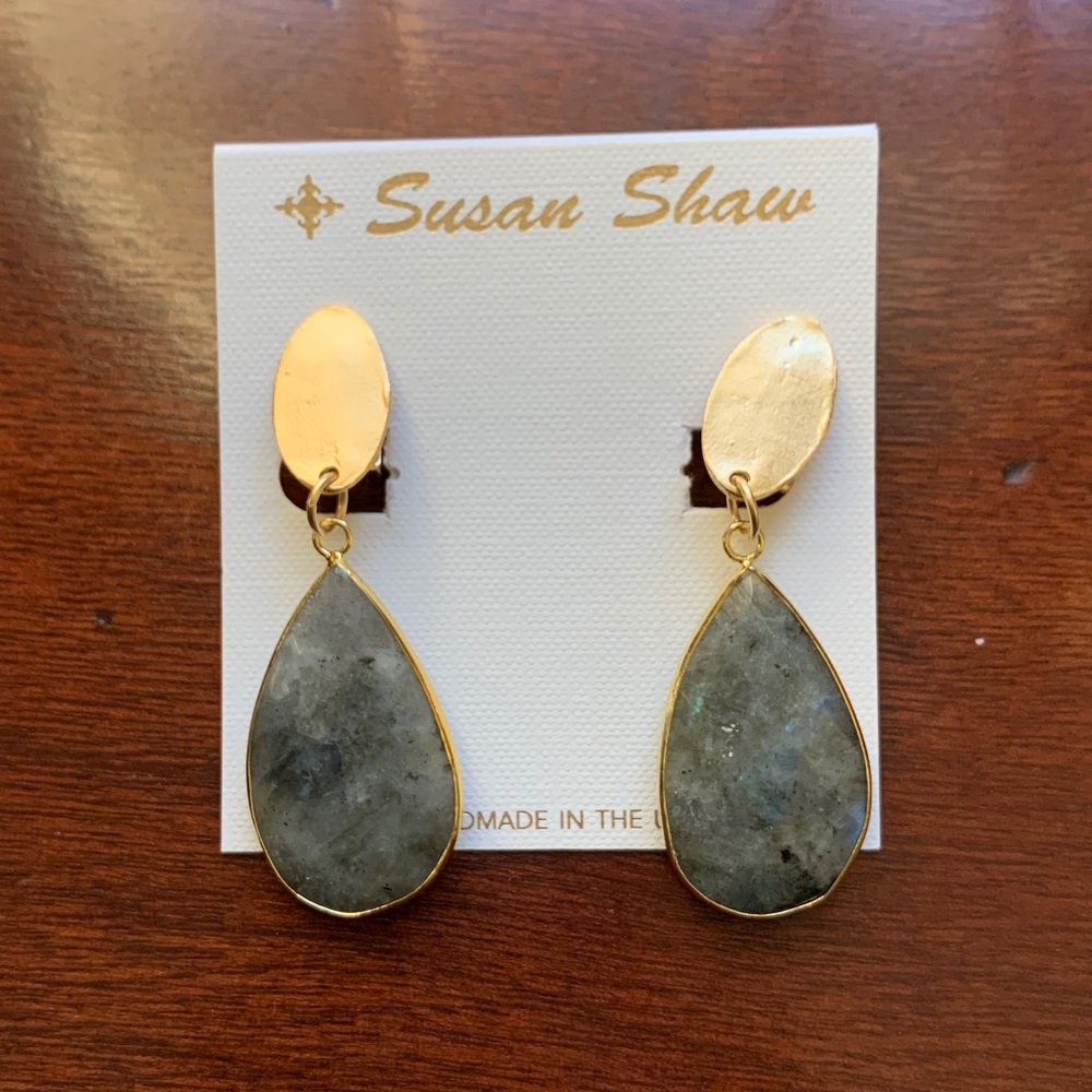 Susan Shaw Clip Earrings